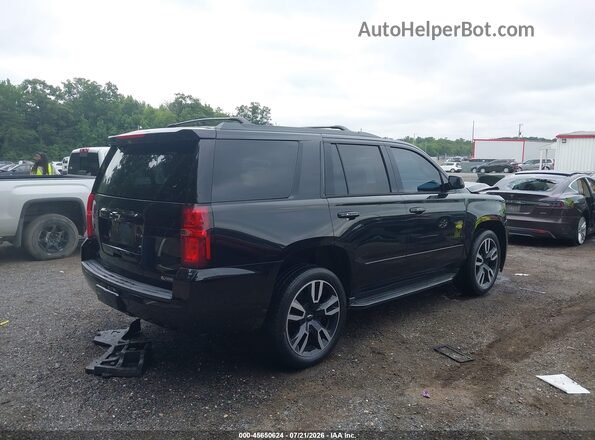 1GNSKCKJ8JR286033 2018 CHEVROLET TAHOE Black Trasero derecho