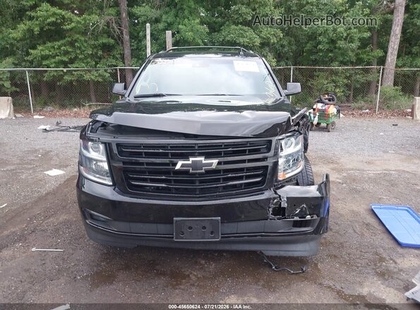 1GNSKCKJ8JR286033 2018 CHEVROLET TAHOE Black Vista del cuadro de instrumentos