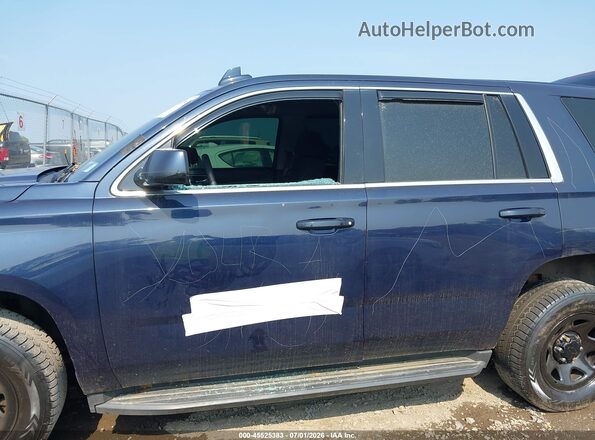 1GNSKDEC8JR255657 2018 CHEVROLET TAHOE Dark Blue Вид спереду