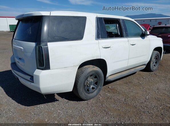 1GNSKDECXKR243818 2019 CHEVROLET TAHOE White Tył prawy