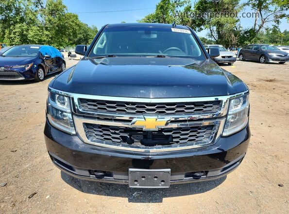 1GNSKDKC0JR240140 2018 CHEVROLET TAHOE Black Դիմացի տեսք