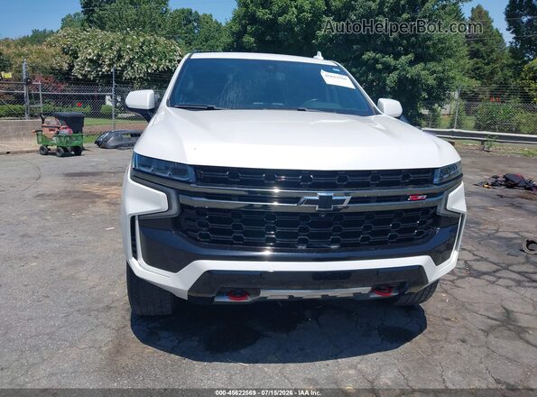 1GNSKDKD3MR168072 2021 CHEVROLET SUBURBAN Белый Вид щитка приборов