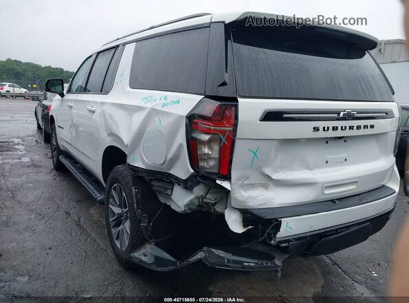 1GNSKDKD6PR105665 2023 CHEVROLET SUBURBAN Белый Задняя левая четверть