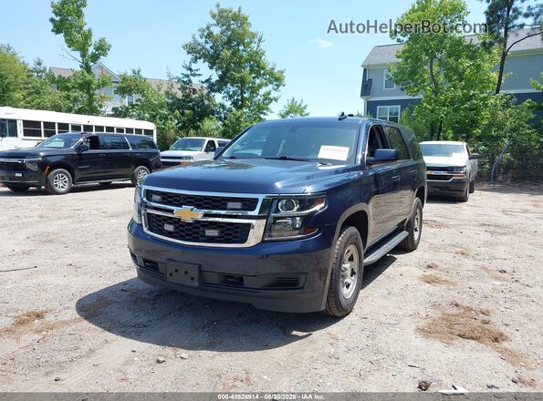 1GNSKEEC2JR317642 2018 CHEVROLET TAHOE Blue Առջևի ձախ երեք քառորդ տեսարան