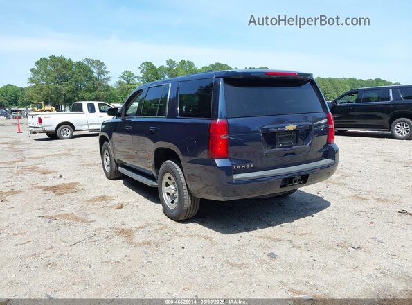 1GNSKEEC2JR317642 2018 CHEVROLET TAHOE Blue Հետևի ձախ