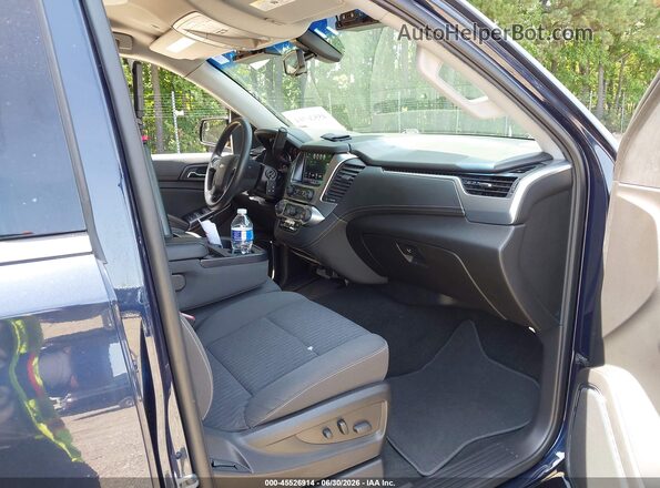 1GNSKEEC2JR317642 2018 CHEVROLET TAHOE Blue Սալոնի դիմացի տեսք