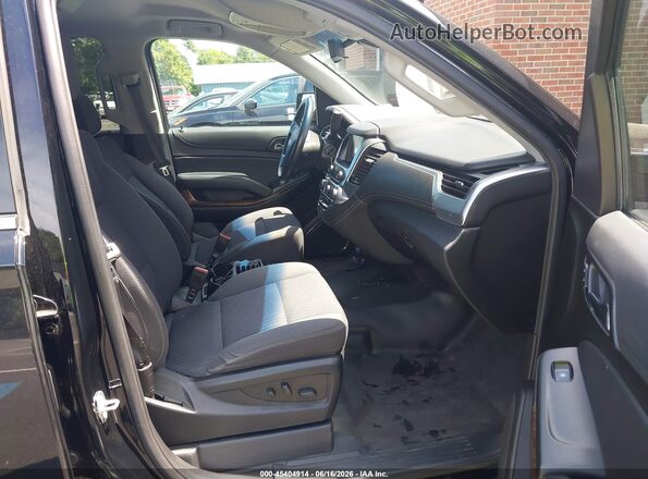 1GNSKEEC4LR210434 2020 CHEVROLET TAHOE Black Widok wnętrza z przodu