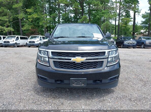 1GNSKEEC5JR315870 2018 CHEVROLET TAHOE Black Widok zestawu wskaźników