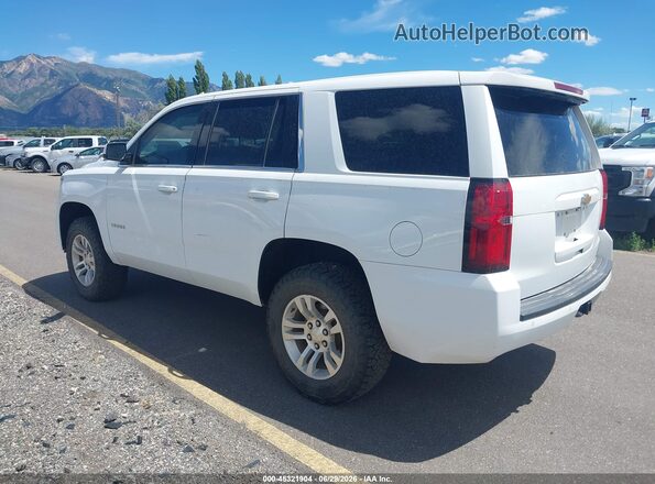 1GNSKEEC8LR128741 2020 CHEVROLET TAHOE White Tył lewy