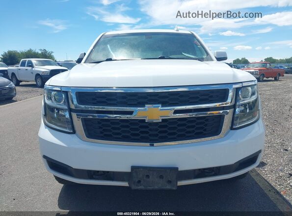 1GNSKEEC8LR128741 2020 CHEVROLET TAHOE White Widok wnętrza 360 stopni