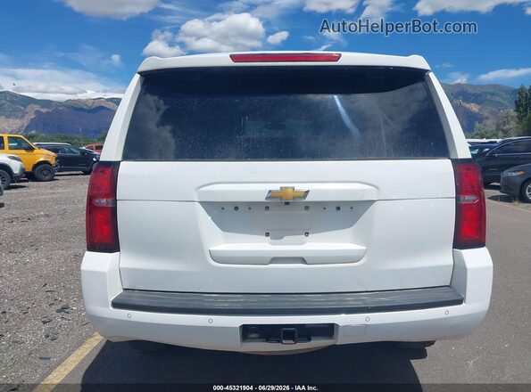 1GNSKEEC8LR128741 2020 CHEVROLET TAHOE White 