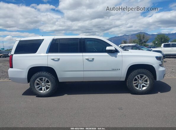 1GNSKEEC8LR128741 2020 CHEVROLET TAHOE White 