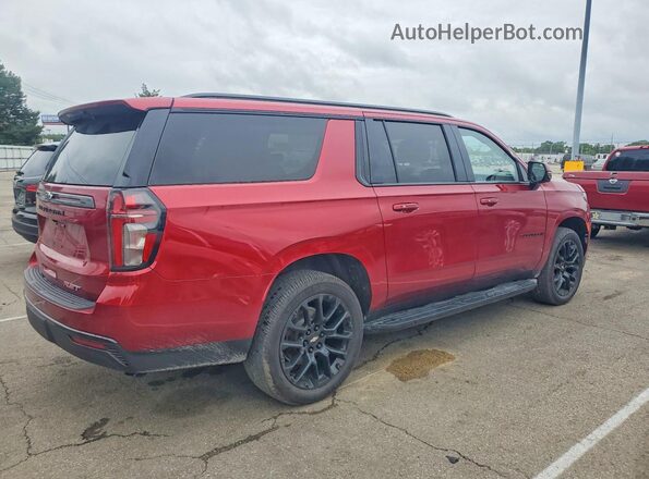 1GNSKEKD3PR467877 2023 CHEVROLET SUBURBAN Красный Задняя правая четверть