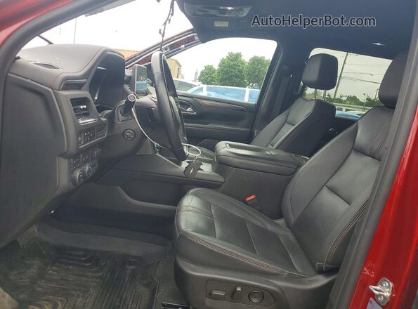 1GNSKEKD3PR467877 2023 CHEVROLET SUBURBAN Красный Вид салона спереди