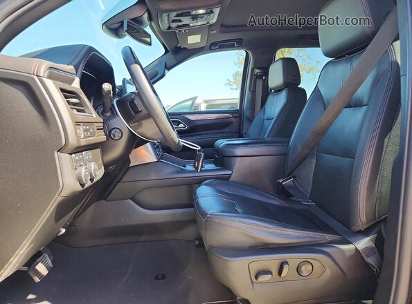 1GNSKEKD6PR429771 2023 CHEVROLET SUBURBAN Black Front interior view