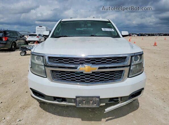 1GNSKFEC0GR441021 2016 CHEVROLET TAHOE White Դիմացի տեսք