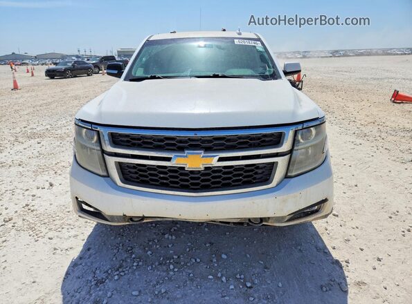 1GNSKFEC0HR267596 2017 CHEVROLET TAHOE Белый Вид спереди