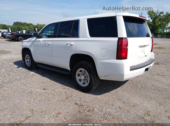 1GNSKFEC0JR353657 2018 CHEVROLET TAHOE White უკანა მარცხენა
