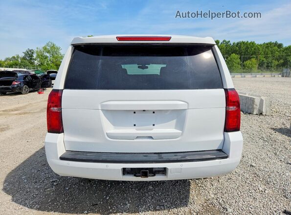 1GNSKFEC1JR162555 2018 CHEVROLET TAHOE White უკანა ხედი
