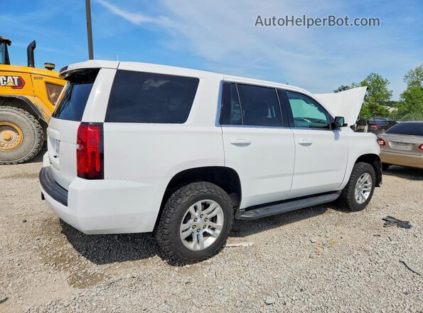 1GNSKFEC1JR162555 2018 CHEVROLET TAHOE White უკანა მარჯვენა