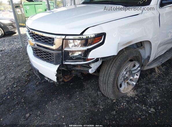 1GNSKFEC4LR236747 2020 CHEVROLET TAHOE White Widok z przodu