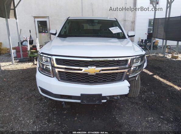 1GNSKFEC4LR236747 2020 CHEVROLET TAHOE White Widok zestawu wskaźników
