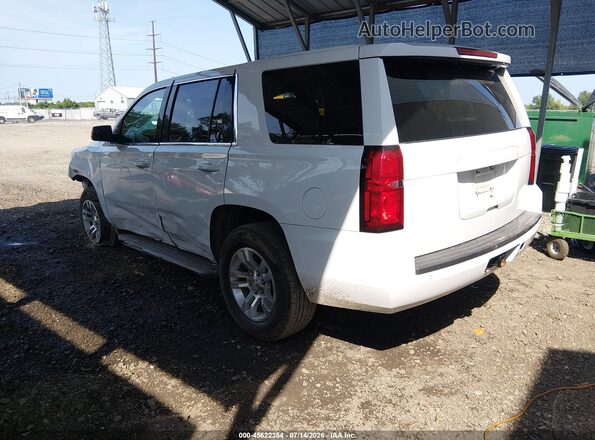 1GNSKFEC4LR236747 2020 CHEVROLET TAHOE White Tył lewy