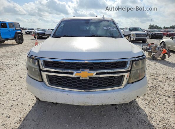 1GNSKFEC5HR268792 2017 CHEVROLET TAHOE White წინა ხედი