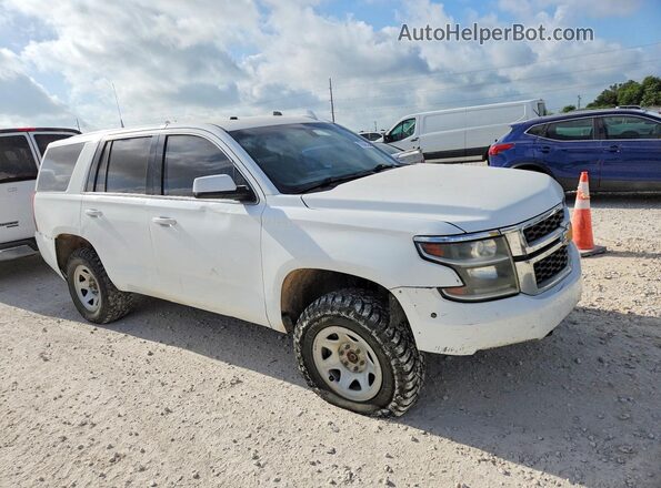 1GNSKFEC5HR268792 2017 CHEVROLET TAHOE White წინა მარჯვენა