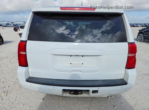 1GNSKFEC5HR268792 2017 CHEVROLET TAHOE White უკანა ხედი