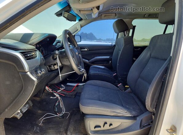 1GNSKFEC5KR122948 2019 CHEVROLET TAHOE White Вид салону спереду