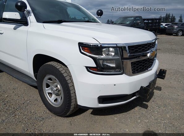1GNSKFEC7LR140935 2020 CHEVROLET TAHOE White Դիմացի տեսք