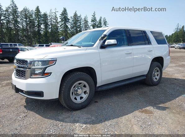 1GNSKFEC7LR140935 2020 CHEVROLET TAHOE White Առջևի ձախ երեք քառորդ տեսարան