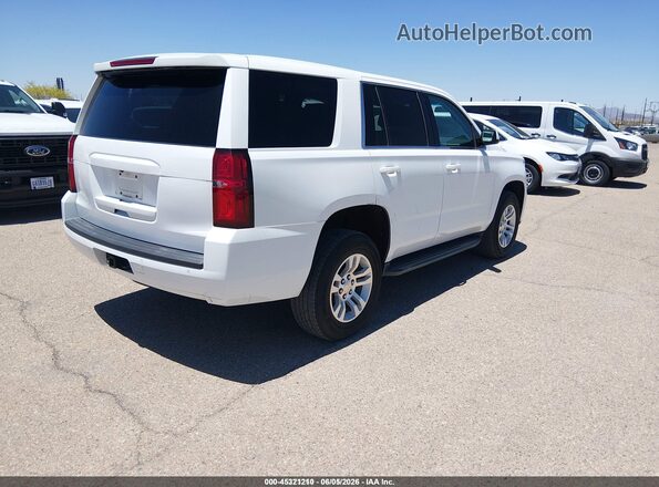 1GNSKFECXJR302361 2018 CHEVROLET TAHOE White Задня права чверть