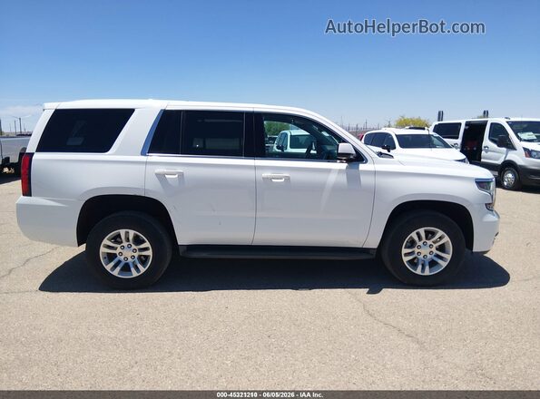 1GNSKFECXJR302361 2018 CHEVROLET TAHOE White Вид задньої частини салону