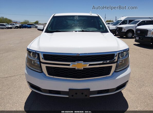 1GNSKFECXJR302361 2018 CHEVROLET TAHOE White Вид щитка приладів