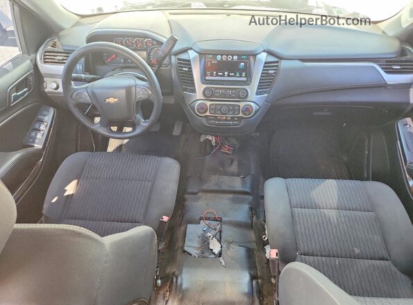 1GNSKFECXJR344755 2018 CHEVROLET TAHOE White Вид панелі приладів