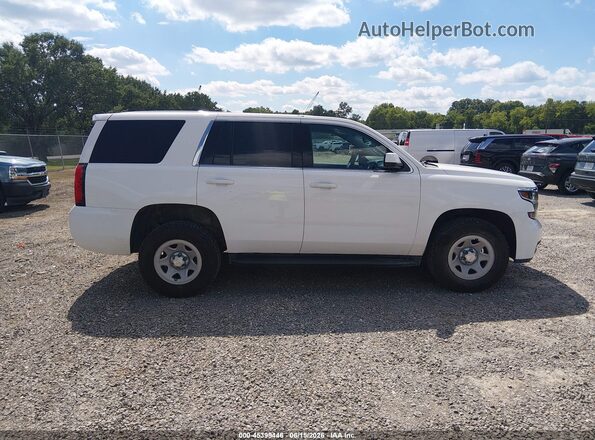 1GNSKFECXKR333286 2019 CHEVROLET TAHOE Белый Вид задней части салона