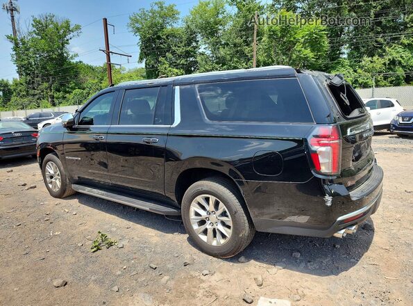 1GNSKFKD1PR164845 2023 CHEVROLET SUBURBAN Black Trasero izquierdo