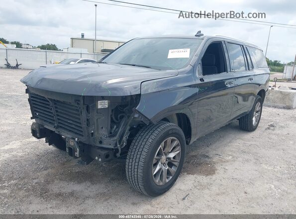 1GNSKFKD1PR421437 2023 CHEVROLET SUBURBAN Gray Vista tres cuartos delantera izquierda