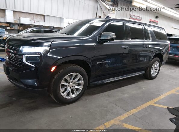 1GNSKFKD4PR552121 2023 CHEVROLET SUBURBAN Black Przód lewy