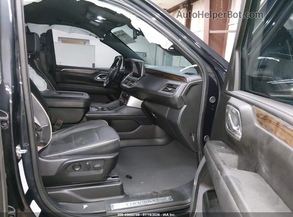 1GNSKFKD4PR552121 2023 CHEVROLET SUBURBAN Black Widok wnętrza z przodu