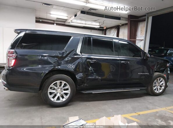 1GNSKFKD4PR552121 2023 CHEVROLET SUBURBAN Black Widok wnętrza z tyłu