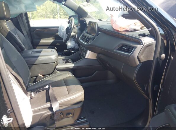 1GNSKFKD6PR221847 2023 CHEVROLET SUBURBAN Черный Вид салона спереди
