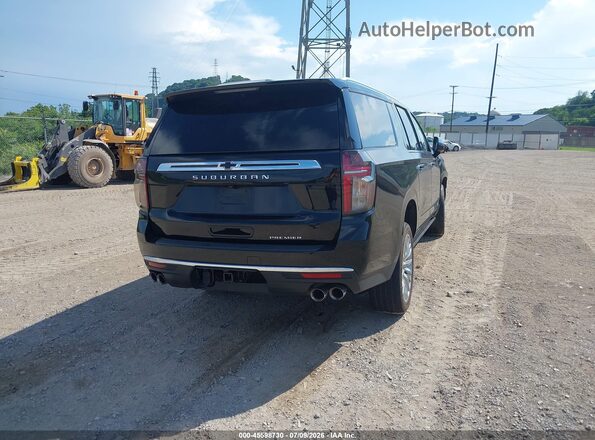 1GNSKFKD6PR221847 2023 CHEVROLET SUBURBAN Черный Задняя правая четверть