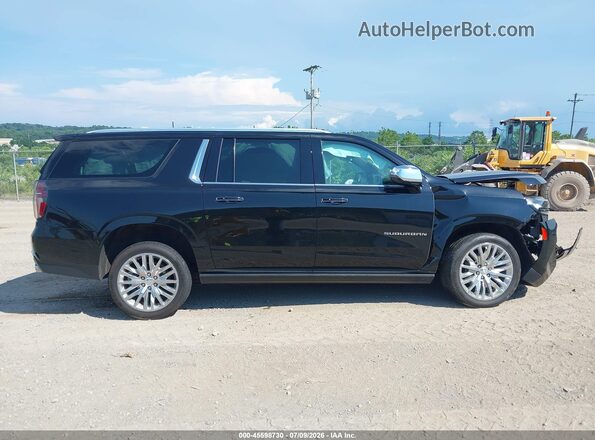 1GNSKFKD6PR221847 2023 CHEVROLET SUBURBAN Черный Вид задней части салона