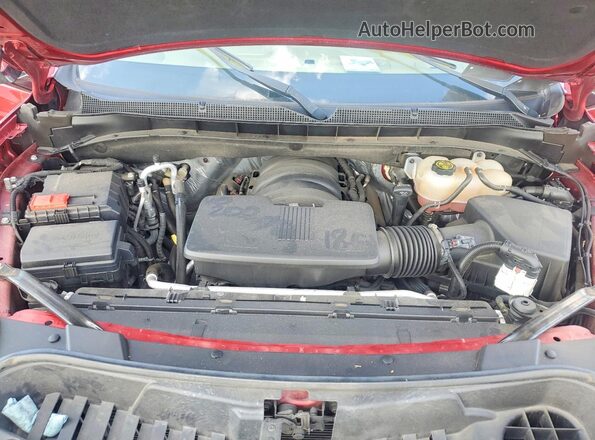 1GNSKFKD9PR176600 2023 CHEVROLET SUBURBAN Red Engine compartment view