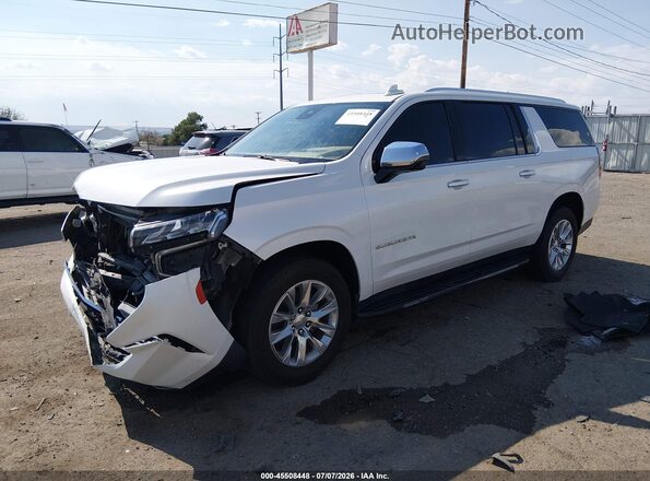 1GNSKFKDXPR123176 2023 CHEVROLET SUBURBAN White Przód lewy