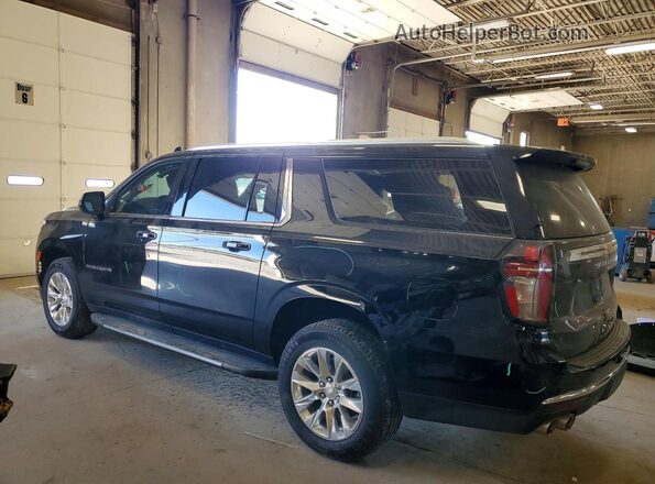 1GNSKFKDXPR254303 2023 CHEVROLET SUBURBAN Черный Задняя левая четверть