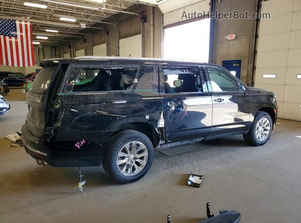 1GNSKFKDXPR254303 2023 CHEVROLET SUBURBAN Черный Задняя правая четверть